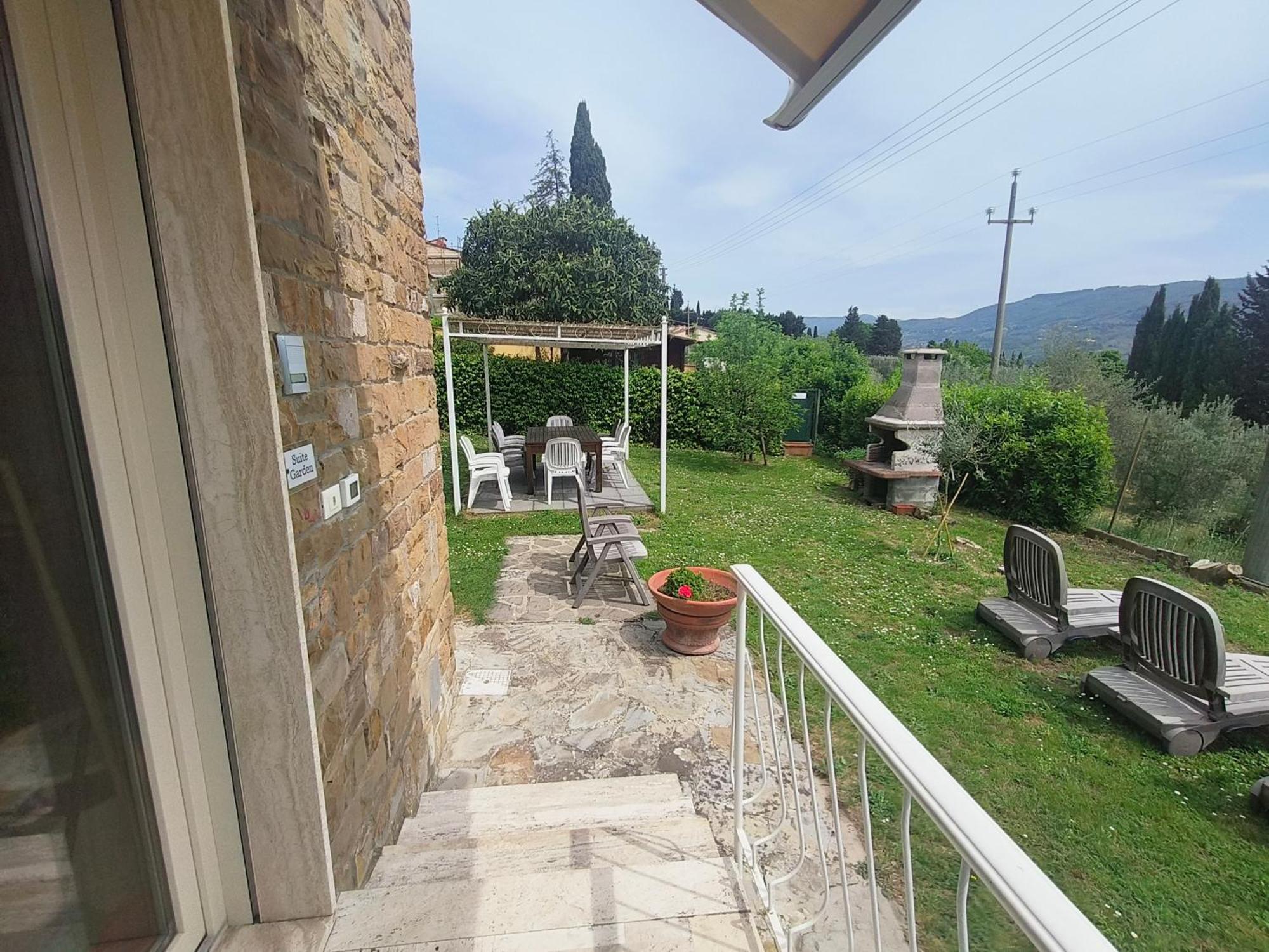 Villa Le Statue Флоренция Экстерьер фото